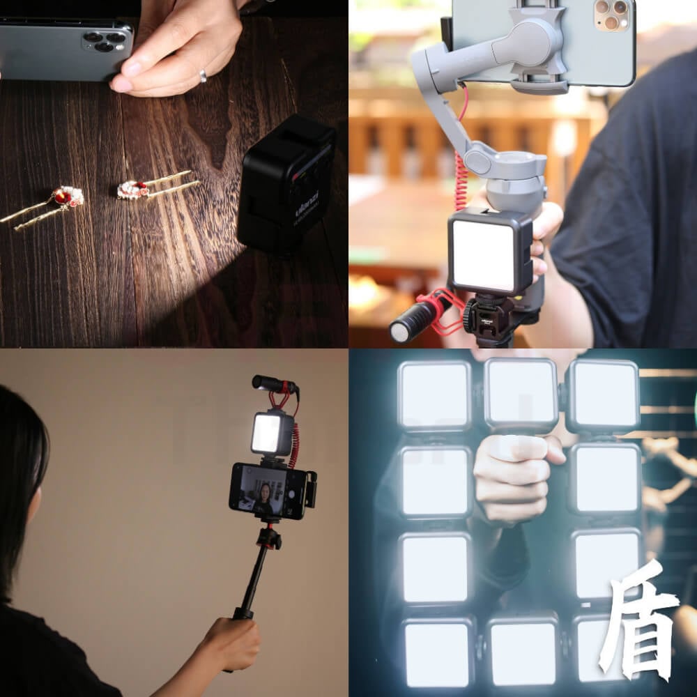 ไฟ LED อเนกประสงค์ ULANZI VL49 ขนาดพกพา สีดำ