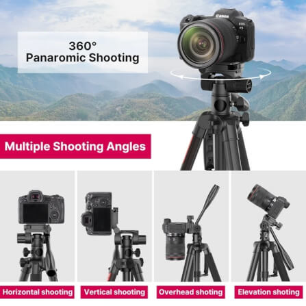 ขาตั้งกล้อง ULANZI U-SELECT VT02 ขนาดพกพา สีดำ_2