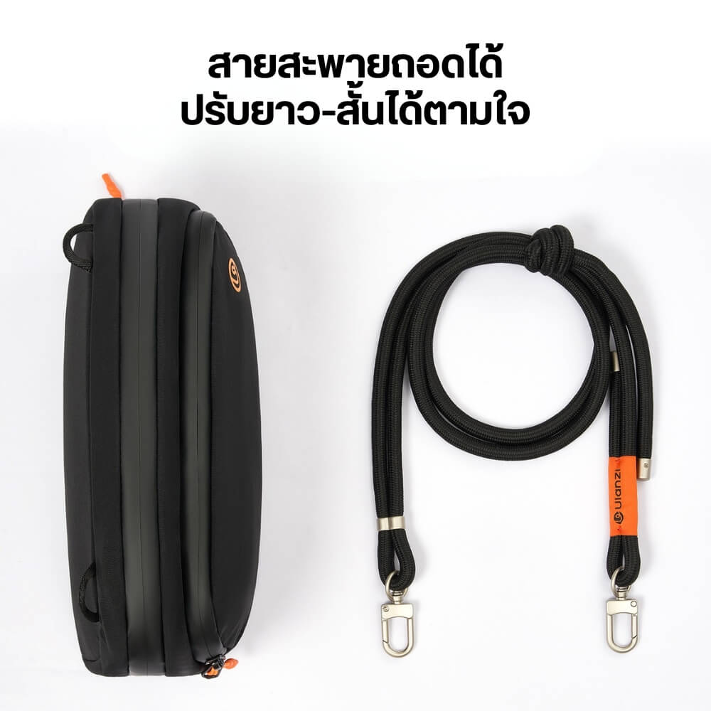 กระเป๋ากล้อง ULANZI YY08 ขนาดความจุ 2 ลิตร สีเทา