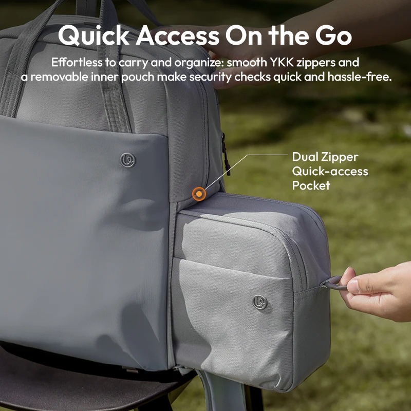 กระเป๋าเป้กล้อง ULANZI F08 ขนาดความจุ 18 ลิตร สีเทา_4