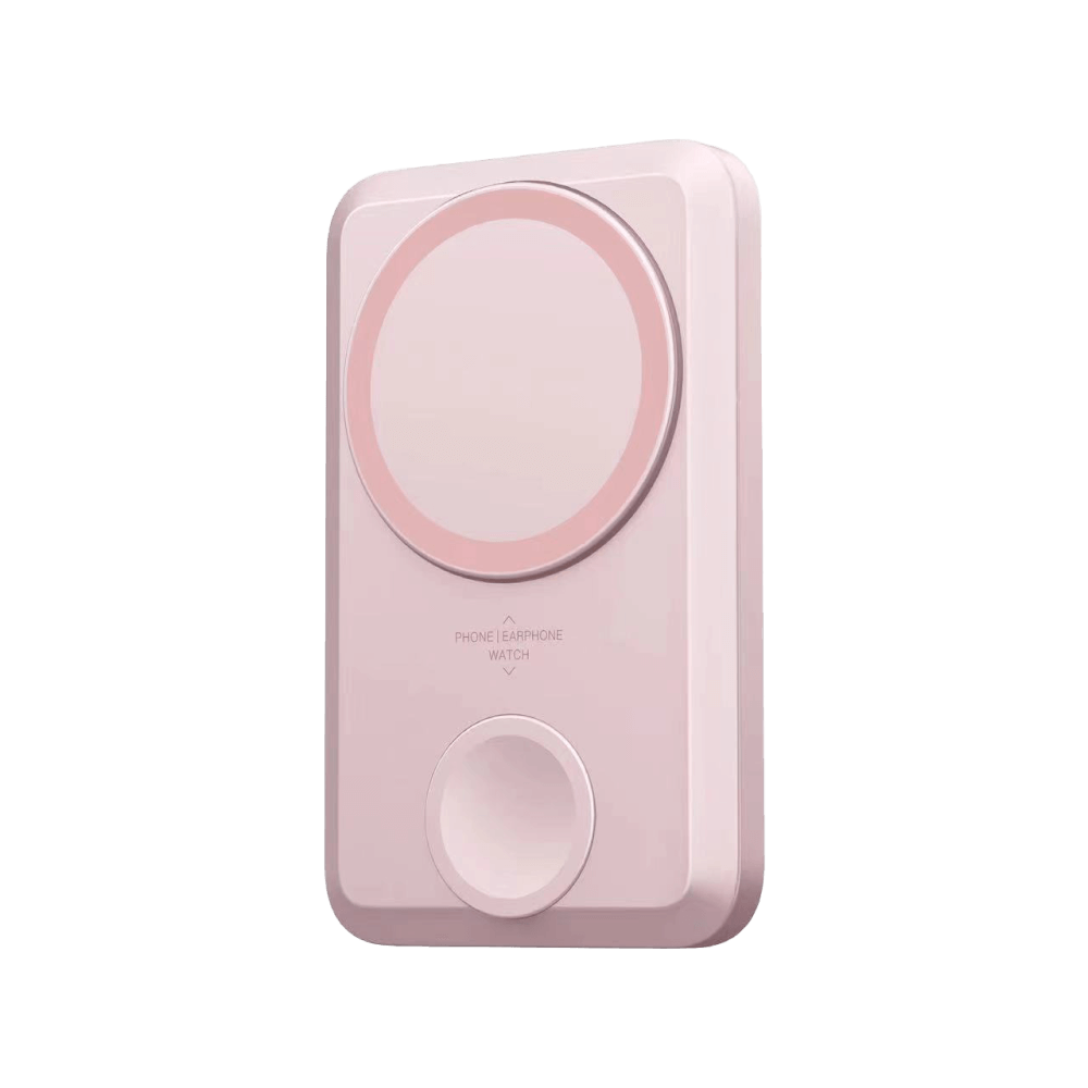 แบตสำรอง ORSEN BY ELOOP  EW31 สีชมพู 10000MAH ชาร์จไร้สาย แม่เหล็ก PD 20W POWERBANK MAGCHARGE MAGNETIC WIRELESS CHARGE พาเวอร์แบงค์ เพาเวอร์แบงค์ ชาร์จ APPEL WATCH และ หูฟังไร้สายได้_10