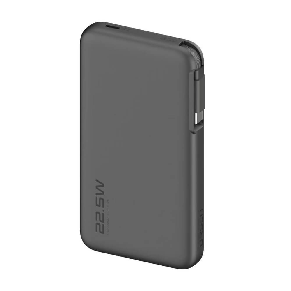 แบตสำรอง ORSEN BY ELOOP E60 สีดำ 10000MAH ชาร์จเร็ว 22.5W PD 3.0 มีสายในตัว_0
