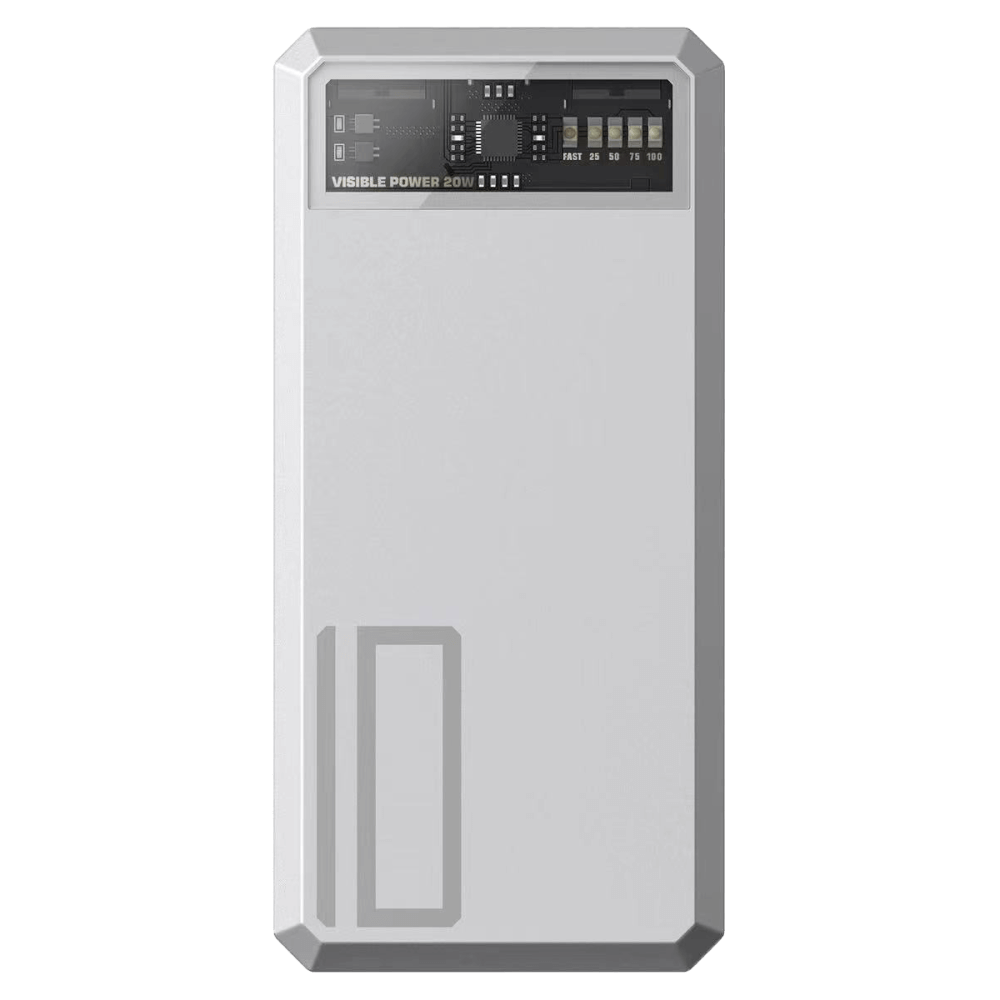 แบตสำรอง ORSEN BY ELOOP E53 สีเงิน 10000MAH ชาร์จเร็ว 20W