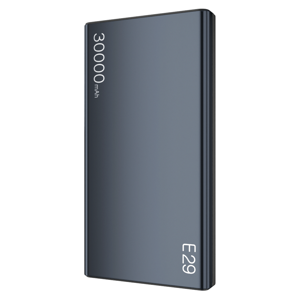 แบตเตอรี่สำรอง ORSEN BY ELOOP  E29 สีเทา ความจุ 30000MAH เทคโนโลยีชาร์จเร็ว QC3.0 PD 20W_9