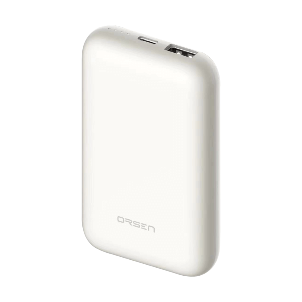 แบตสำรอง ORSEN BY ELOOP E67 สีเบจ 10500MAH ชาร์จเร็ว PD 45W