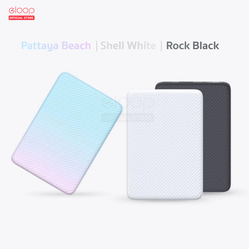 แบตสำรอง ORSEN BY ELOOP E48 สีดำ 10000MAH ชาร์จเร็ว 20W