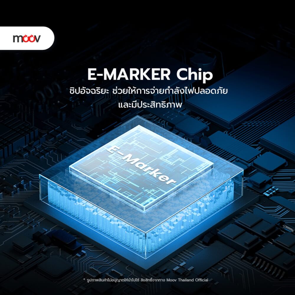 สายชาร์จ MOOV CB14 น้ำตาล-เทา สายชาร์จเร็ว PD FAST CHARGE 240W 4 IN 1_2