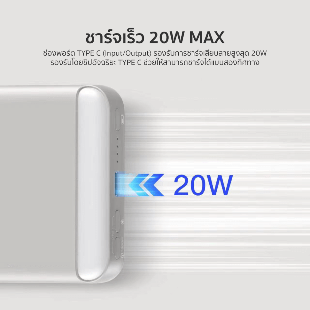 แบตสำรอง ORSEN BY ELOOP EW71 สีแดง 8000MAH ชาร์จไร้สาย PD 20W มีไฟ LED FILL LIGHT ไฟเซลฟี่ TYPE C แบตสำรอง แบบแม่เหล็ก MAGLIGHT POWERBANK MAGNETIC WIRELESS CHARGE พาวเวอร์แบงค์ FOR PHONE 12/13/14/15/16 และ ANDROID รุ่นที่รองรัจ