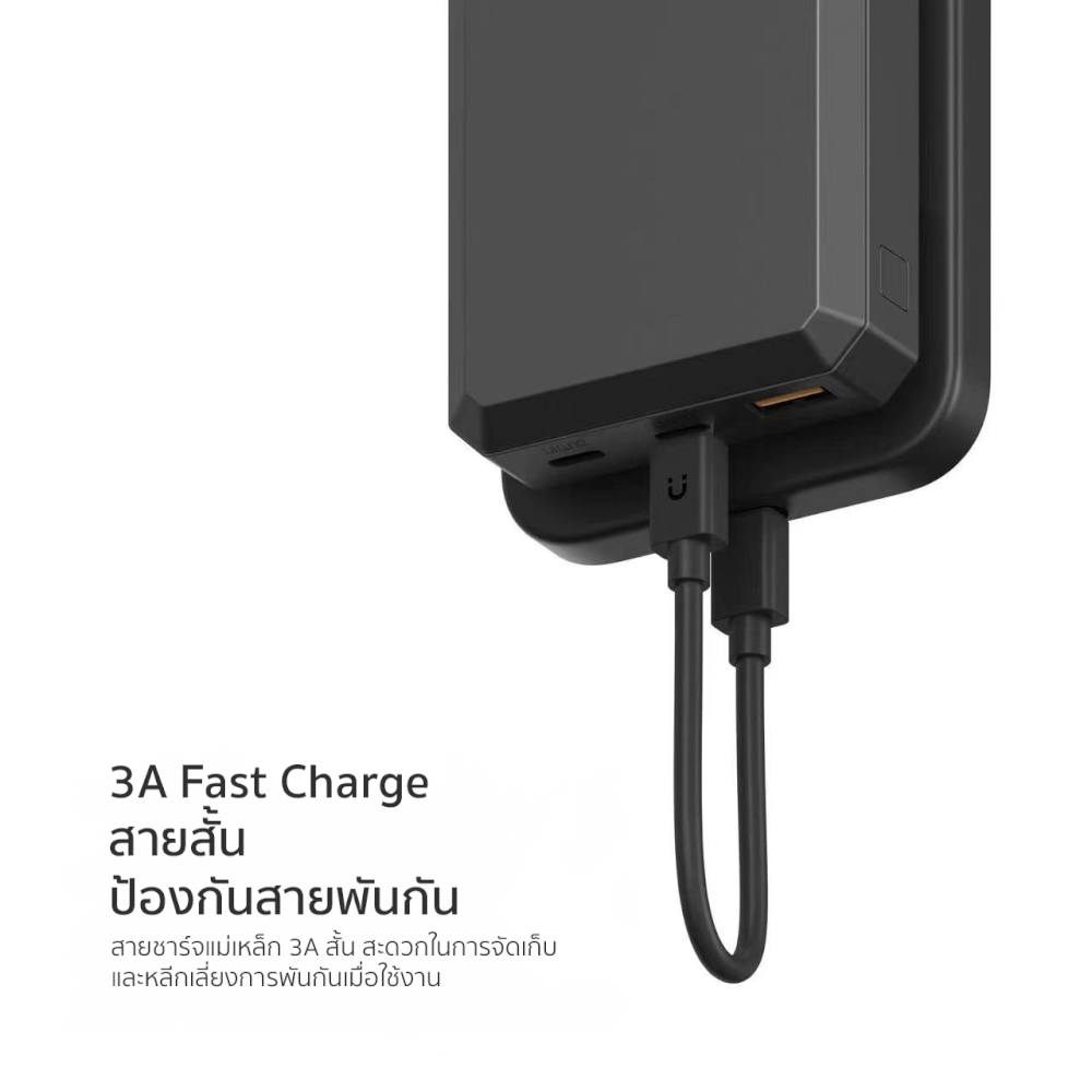 สายชาร์จ ORSEN BY ELOOP S11C สายชาร์จเร็ว DATA CABLE TYPE C TO C 3A 60W สายชาร์จ อุปกรณ์ชาร์จไฟ สายสั้น มีแม่เหล็ก ของแท้ 100% สำหรับ ANDROID_5