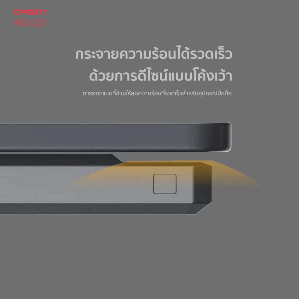 แบตสำรอง ORSEN BY ELOOP E59L สีเทา 20000MAH 45W รองรับ QC3.0 PD PPS UFCS_6