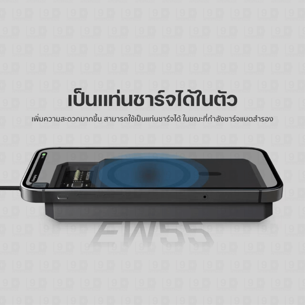 แบตสำรอง ORSEN BY ELOOP EW55 สีเงิน 20000MAH แบตเตอรี่สำรอง PD 20W_6