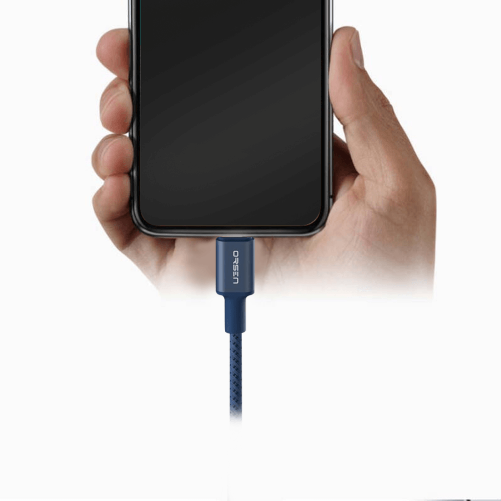 สายชาร์จ ORSEN BY ELOOP S9M USB-A TO MICROUSB 2.1A สายชาร์จเร็วยาว 1 เมตร DATA CABLE_6