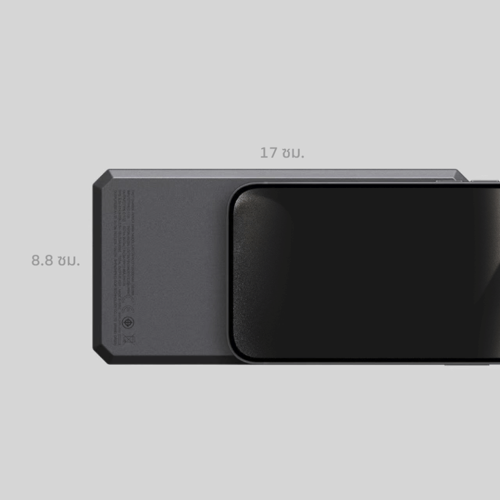 แบตสำรอง ORSEN BY ELOOP E43 สีเทา 25000MAH 45W MAX รองรับ QC3.0 PD PPS UFCS_9