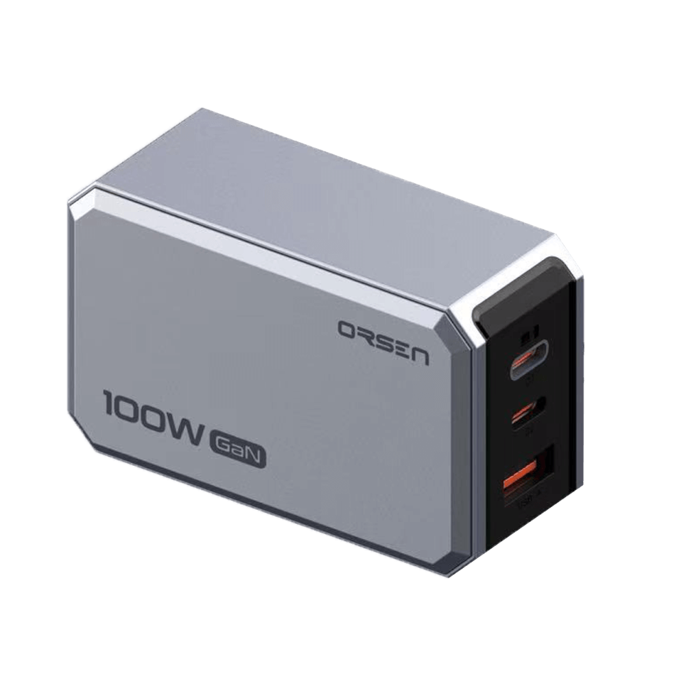 หัวชาร์จ ORSEN BY ELOOP C102T ชาร์จเร็ว 100W PD QC PPS พร้อมสายไฟยาว 1.8 เมตร