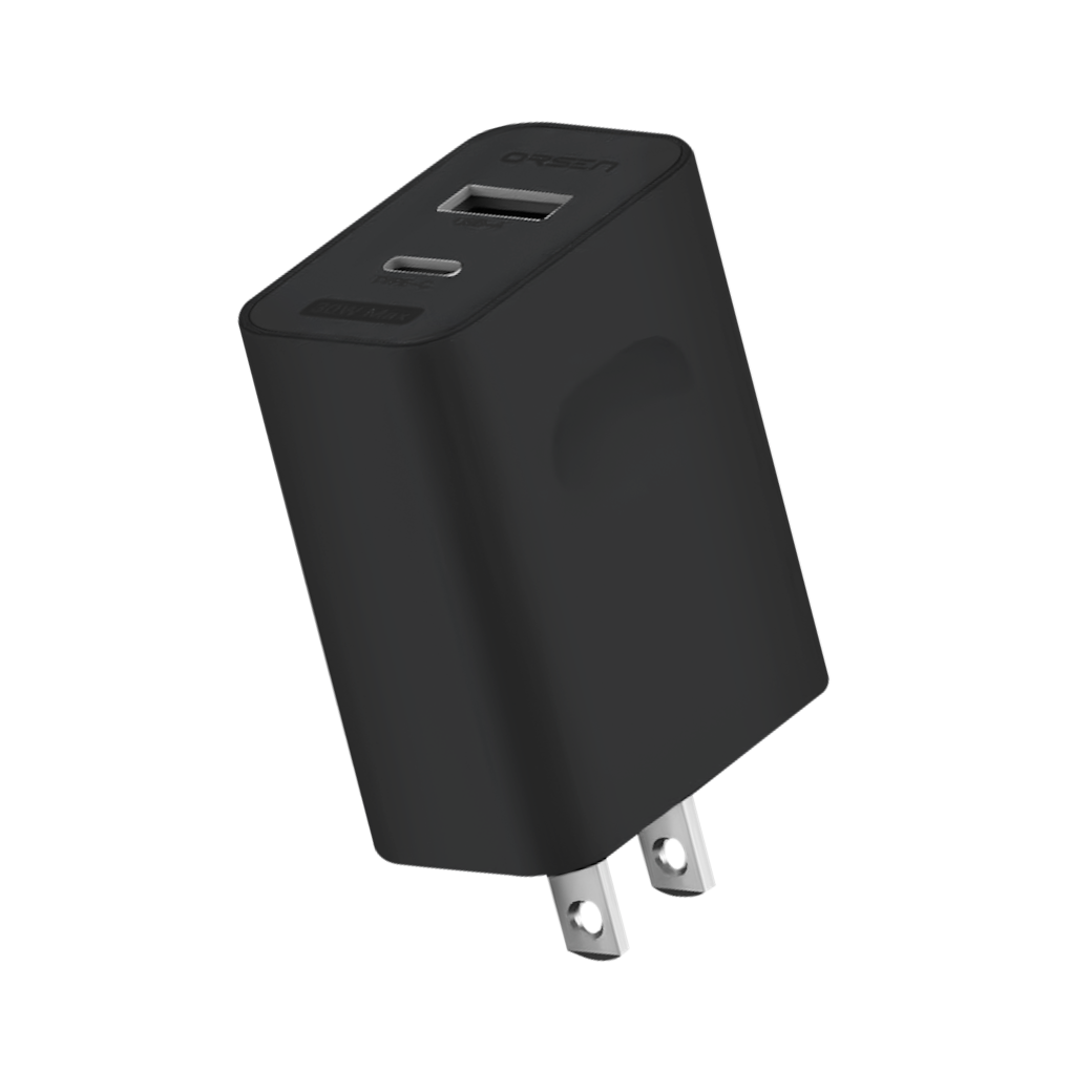 หัวชาร์จ ELOOP C15 สีดำ ชาร์จเร็ว PD 30W | QC 22.5W_0