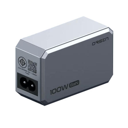 หัวชาร์จ ORSEN BY ELOOP C102T ชาร์จเร็ว 100W PD QC PPS พร้อมสายไฟยาว 1.8 เมตร_0
