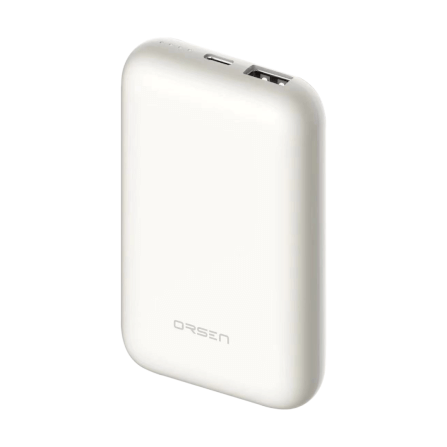 แบตสำรอง ORSEN BY ELOOP E67 สีเบจ 10500MAH ชาร์จเร็ว PD 45W_0