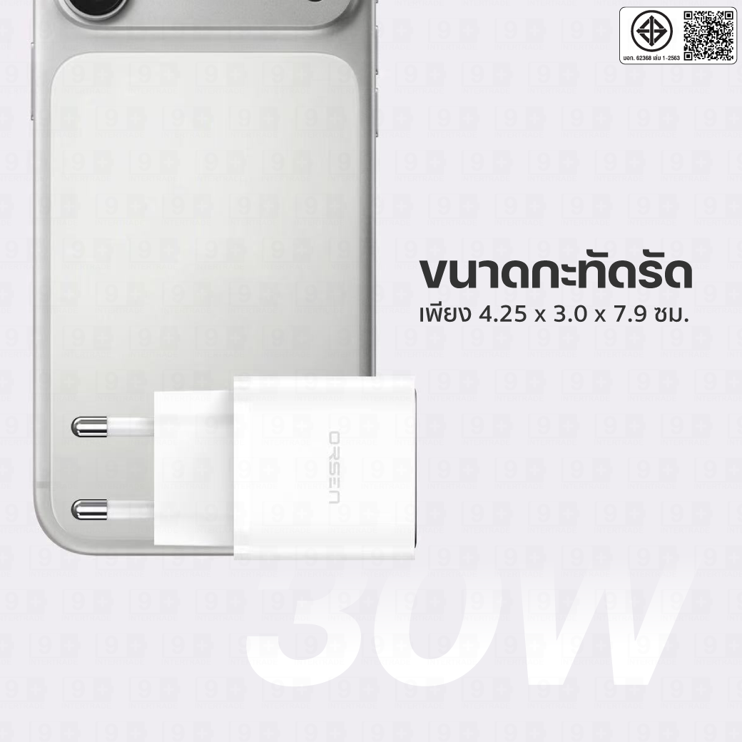 หัวชาร์จ ELOOP C31TC สีชมพู หัวชาร์จเร็ว และ สายชาร์จเร็ว PD 45W สำหรับ สมาร์ทโฟน ทุกรุ่น ANDROID PHONE_5