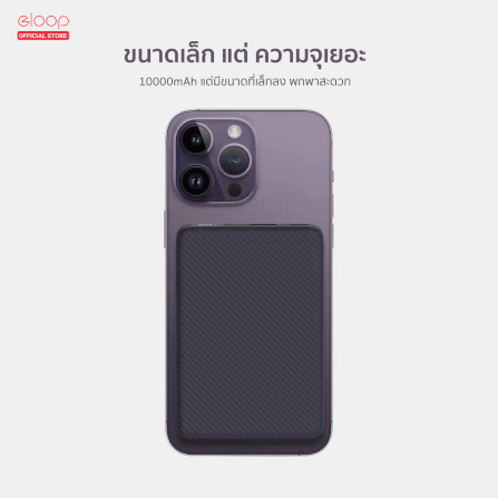 แบตสำรอง ORSEN BY ELOOP E48 สีดำ 10000MAH ชาร์จเร็ว 20W_6