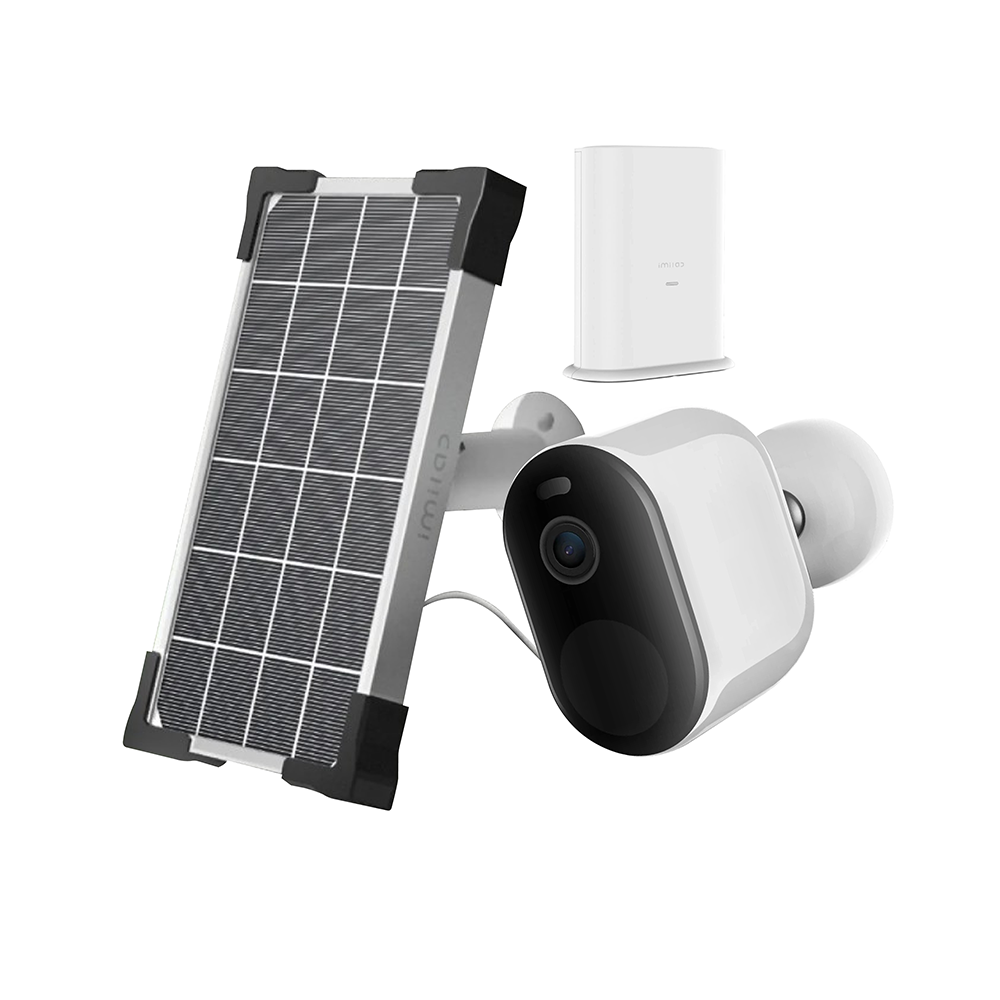 กล้องวงจรปิดไร้สายภายนอก IMILAB EC4 (GB V.) ใช้คู่กับ SOLAR PANEL คมชัด 2.5K 4MP แสดงภาพสีกลางคืน_5