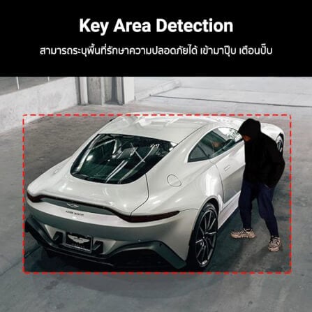 กล้องวงจรปิดภายนอก IMILAB EC3 LITE กล้องวงจรปิด AI ไล่โจร คมชัด 2K กันน้ำ กันฝุ่น IP66 ควบคุมผ่านแอป XIAOMI HOME -2Y_5