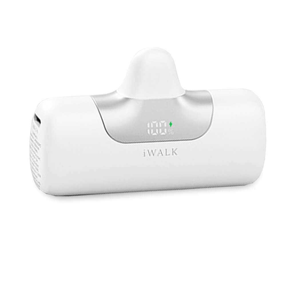 แบตเตอร์รี่สำรอง IWALK LINKPOD5 5500 MAH หัวชาร์จไร้สายหัวTypeC สี White ชาร์จเร็วสูงสุด 22.5W _10