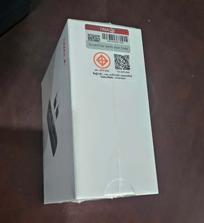 แบตเตอร์รี่สำรอง IWALK LINKPODX 5000 MAH สี BLACK เปลี่ยนหัวชาร์จได้ทั้ง LIGHTNING และ TYPEC_8