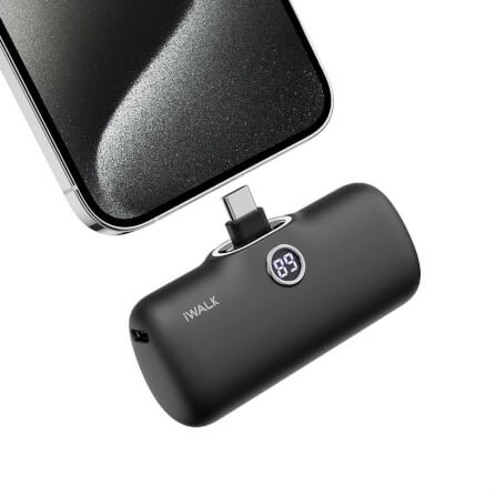 แบตเตอร์รี่สำรอง IWALK LINKPOD PRO 4800 MAH หัวชาร์จไร้สาย หัว TYPEC สี BLACK_0