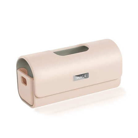 เคสซองหนัง IWALK LINKPOD BAG สีชมพู สำหรับใส่แบตสำรองแบบพกพา_0