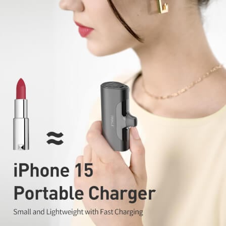 แบตเตอร์รี่สำรอง iWALK LinkPod4 ความจุ 4500mAh หัวชาร์จTypeC สี Black รองรับการชาร์จเร็ว 20W_5