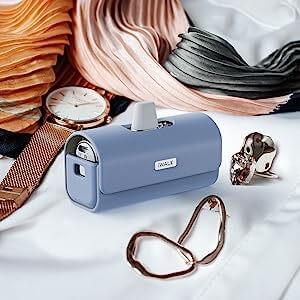 เคสซองหนัง IWALK LINKPOD BAG สีม่วง สำหรับใส่แบตสำรองแบบพกพา_6