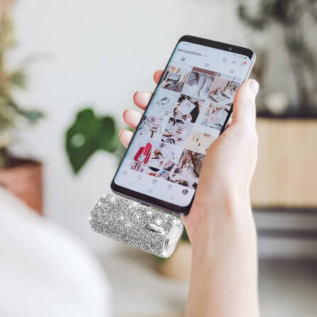 แบตเตอร์รี่สำรอง IWALK SECRET4500C ความจุ 4500MAH หัวชาร์จ TYPEC สี SILVER DIAMOND รองรับการชาร์จเร็ว 20W_7