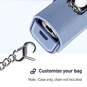 เคสซองหนัง IWALK LINKPOD BAG สีม่วง สำหรับใส่แบตสำรองแบบพกพา_8