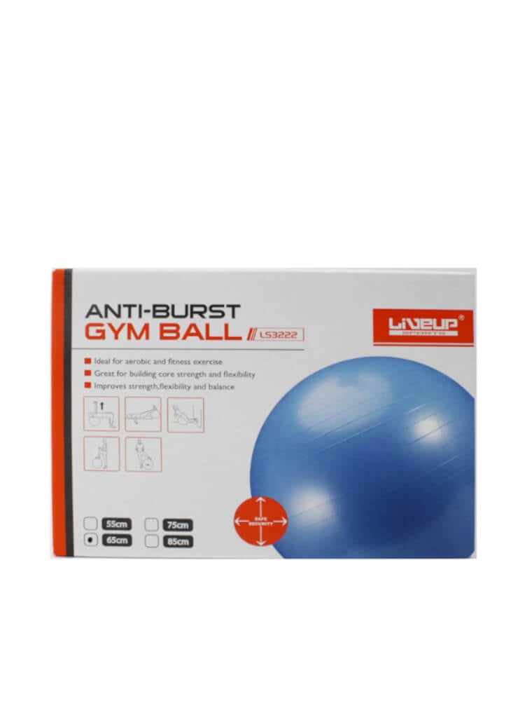 ลูกบอลโยคะ FBT LIVE PRO ANTI-BURST ขนาด 55 ซม. LS3222 รหัส 67371