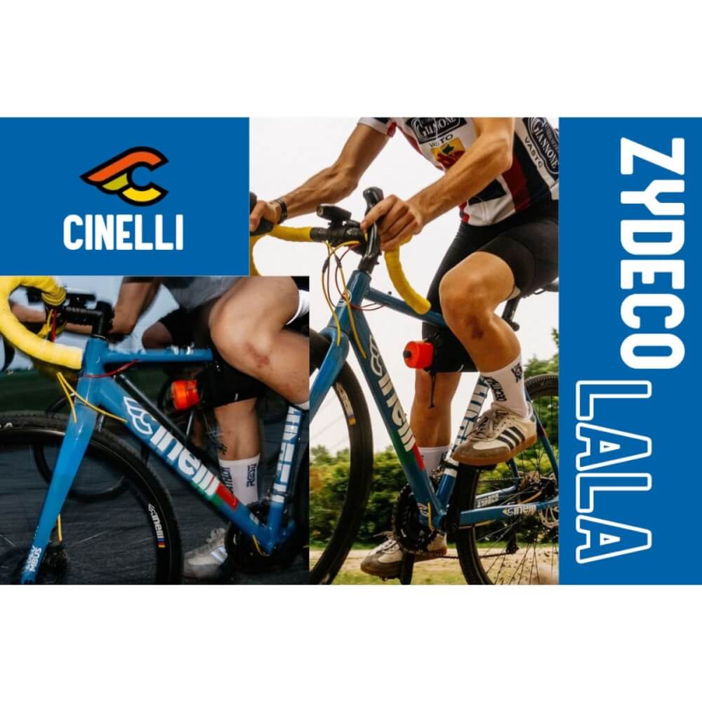 รถจักรยานกราเวล CINELLI รุ่น ZYDECO LA LA - BLUE SKY DISC ไซส์ S 51 (ไม่ประกอบ)