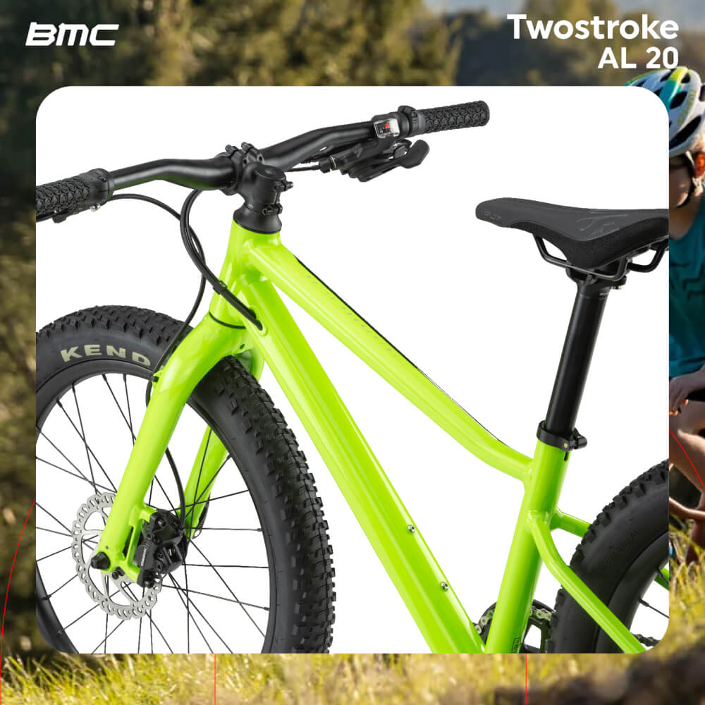 รถจักรยานเด็ก BMC รุ่น TWOSTROKE AL ไซส์ 20" - POISON GREEN BLACK (ไม่ประกอบ)