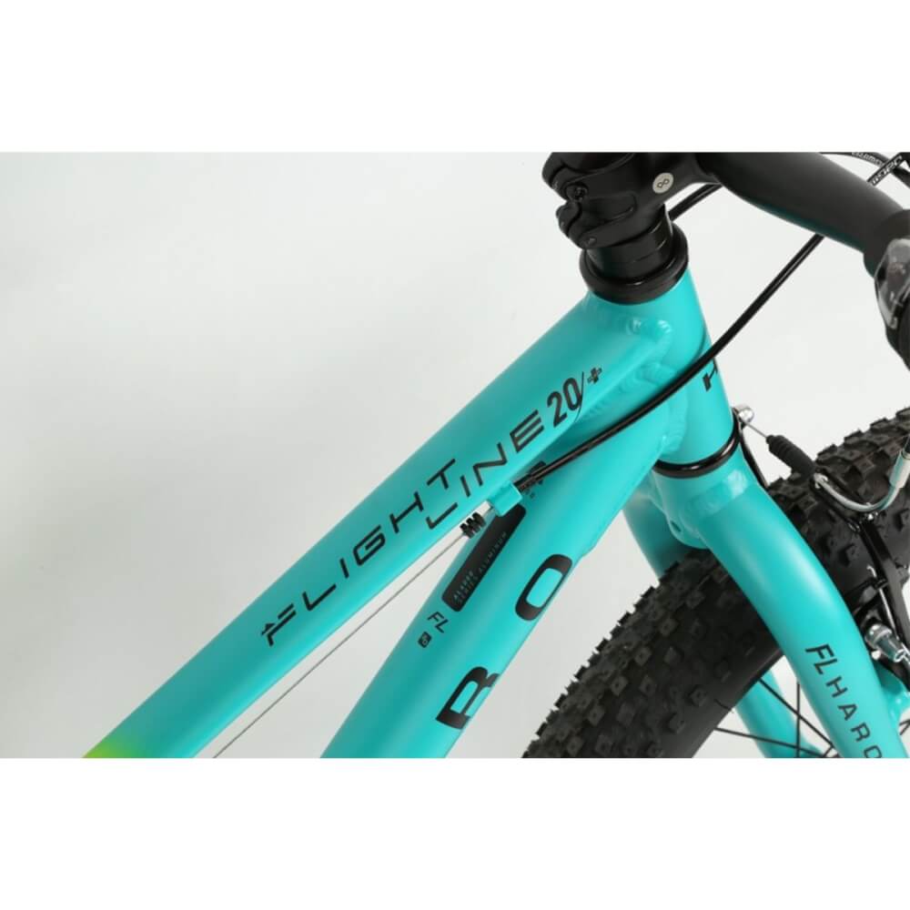 รถจักรยาน HARO รุ่น FLIGHTLINE 20" PLUS - TEAL NEON YELLOW FADE (ไม่ประกอบ)