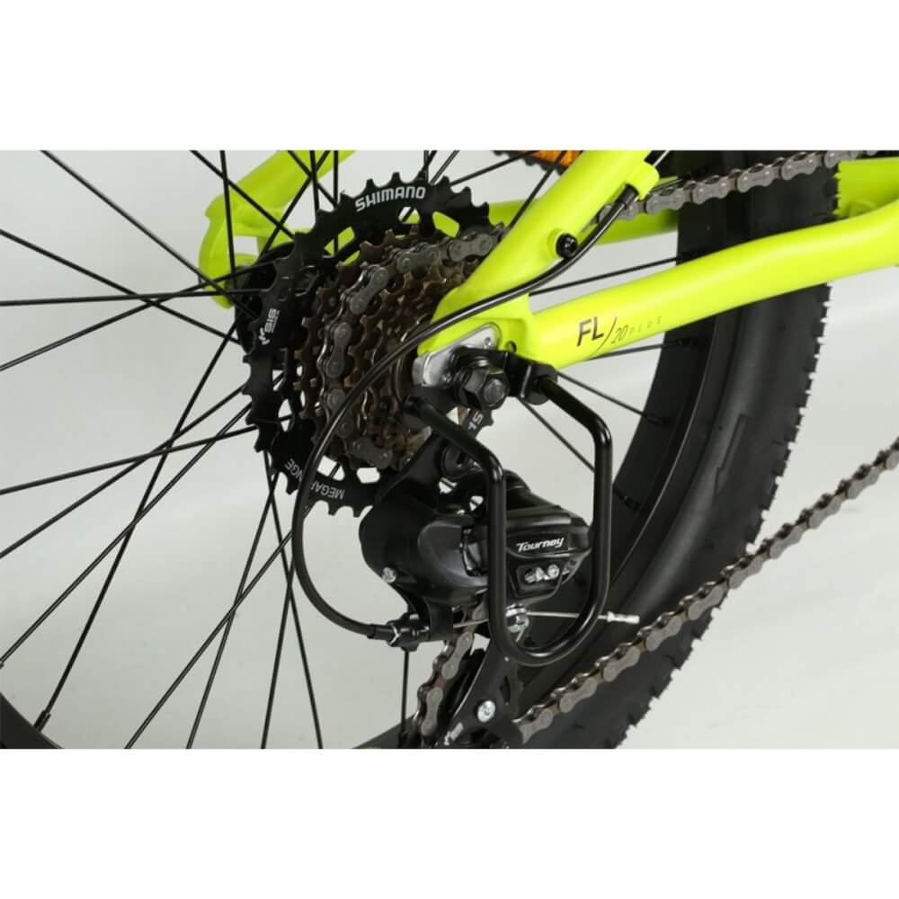 รถจักรยาน HARO รุ่น FLIGHTLINE 20" PLUS - TEAL NEON YELLOW FADE (ไม่ประกอบ)