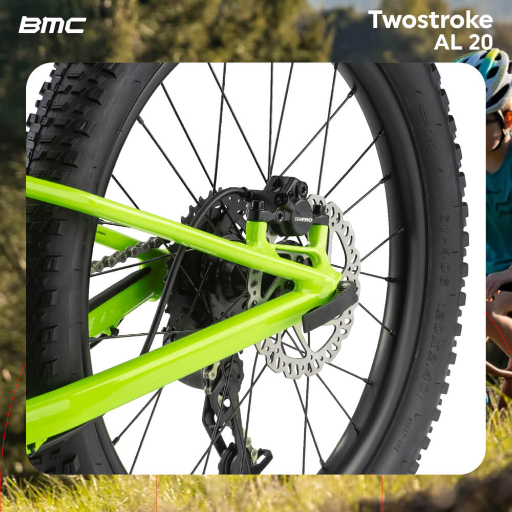 รถจักรยานเด็ก BMC รุ่น TWOSTROKE AL ไซส์ 20" - POISON GREEN BLACK (ไม่ประกอบ)