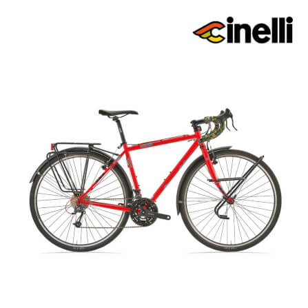 รถจักรยานทัวร์ริ่ง CINELLI รุ่น HOBOOTLEG - RED ไซส์ L 56 (ไม่ประกอบ)_0