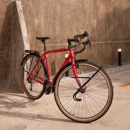 รถจักรยานทัวร์ริ่ง CINELLI รุ่น HOBOOTLEG - RED ไซส์ L 56 (ไม่ประกอบ)_5