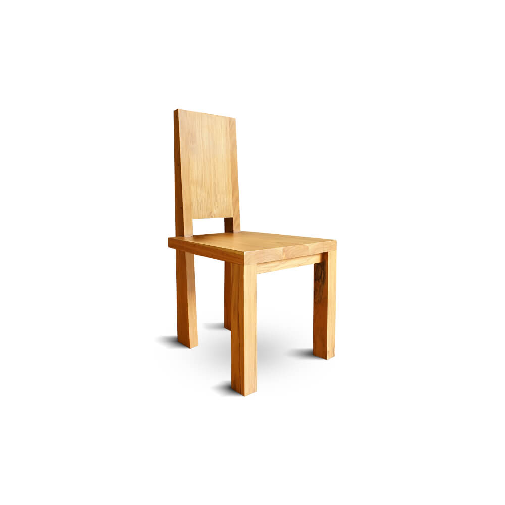 เก้าอี้ทานข้าว ARTIWOOD รุ่น CL02 เก้าอี้ไม้สักดีไซน์โมเดิร์น_0