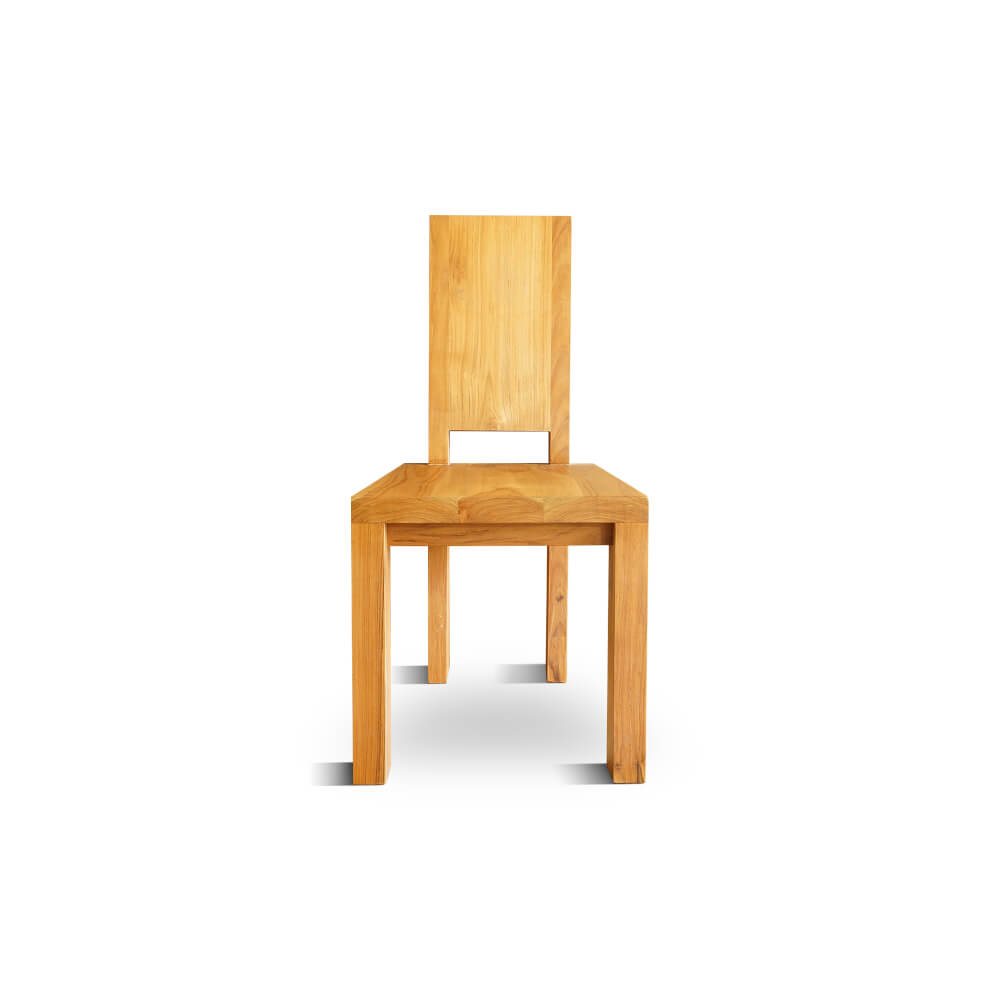 เก้าอี้ทานข้าว ARTIWOOD รุ่น CL02 เก้าอี้ไม้สักดีไซน์โมเดิร์น_1