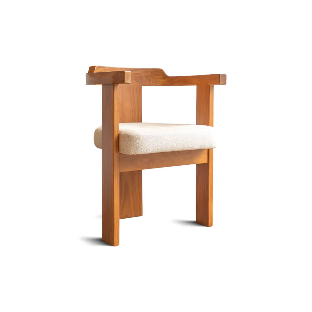 เก้าอี้ทานข้าว ARTIWOOD รุ่น CL03 ไม้สักแท้สไตล์โมเดิร์น_2