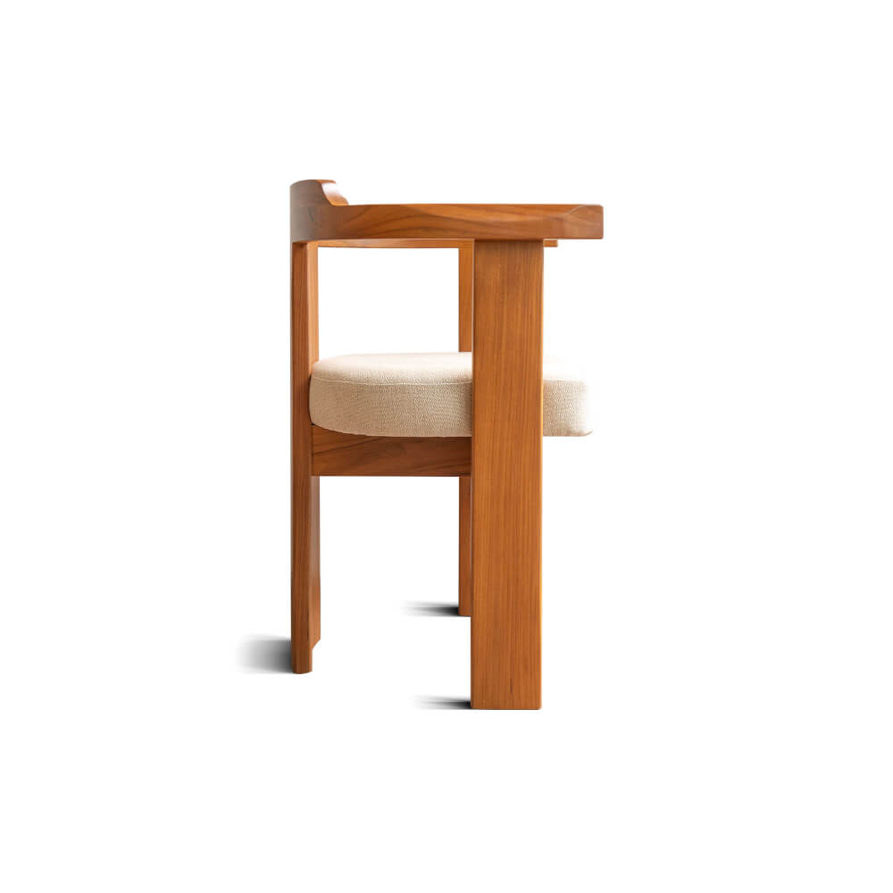 เก้าอี้ทานข้าว ARTIWOOD รุ่น CL03 ไม้สักแท้สไตล์โมเดิร์น_3