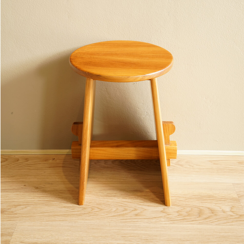 เก้าอี้ทานข้าว ARTIWOOD รุ่น CS01 ไม้สักแท้สีไม้สักธรรมชาติ_4