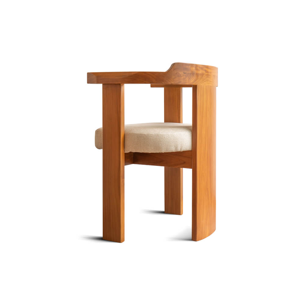 เก้าอี้ทานข้าว ARTIWOOD รุ่น CL03 ไม้สักแท้สไตล์โมเดิร์น_5