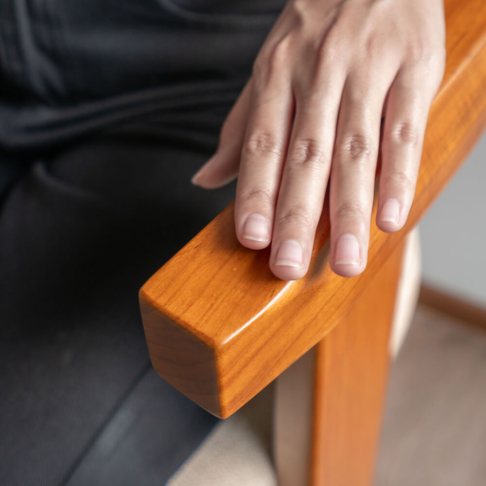 เก้าอี้ทานข้าว ARTIWOOD รุ่น CL03 ไม้สักแท้สไตล์โมเดิร์น_6