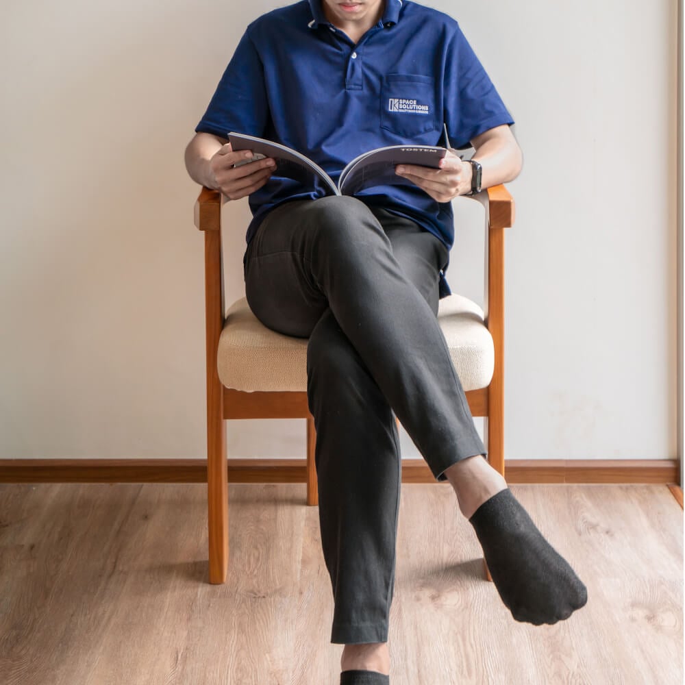 เก้าอี้ทานข้าว ARTIWOOD รุ่น CL03 ไม้สักแท้สไตล์โมเดิร์น_8