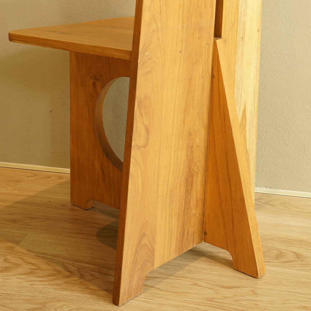 เก้าอี้ทานข้าว ARTIWOOD รุ่น CL04 ไม้สักแท้สไตล์โมเดิร์น_8